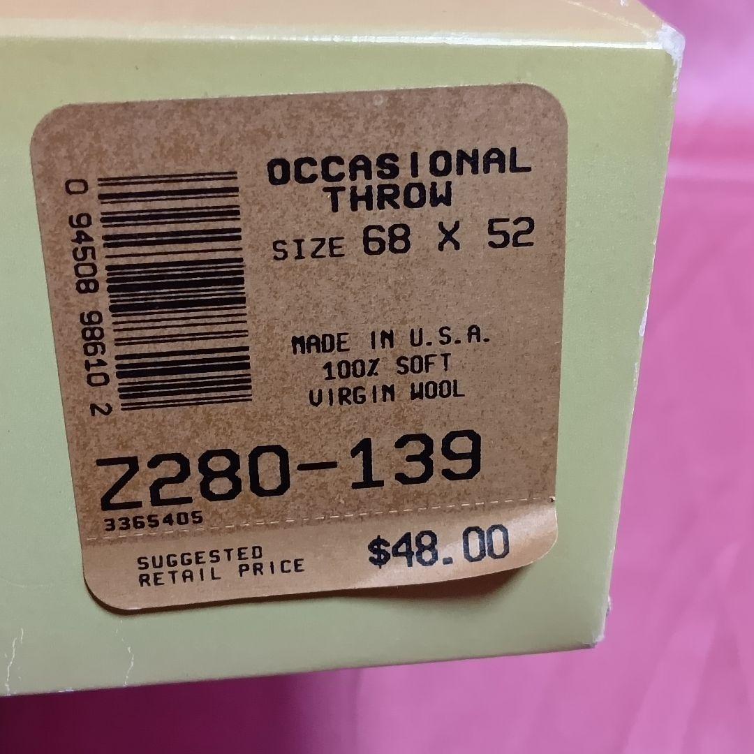 ペンドルトン スローブランケット オカシオナル 68x52インチ 箱入り