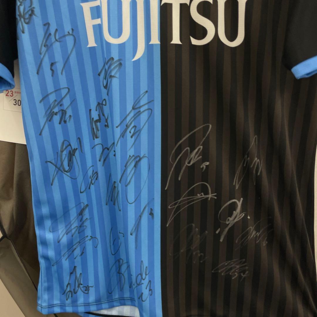 川崎フロンターレ 2018全選手サイン入り オーセンティックユニフォーム