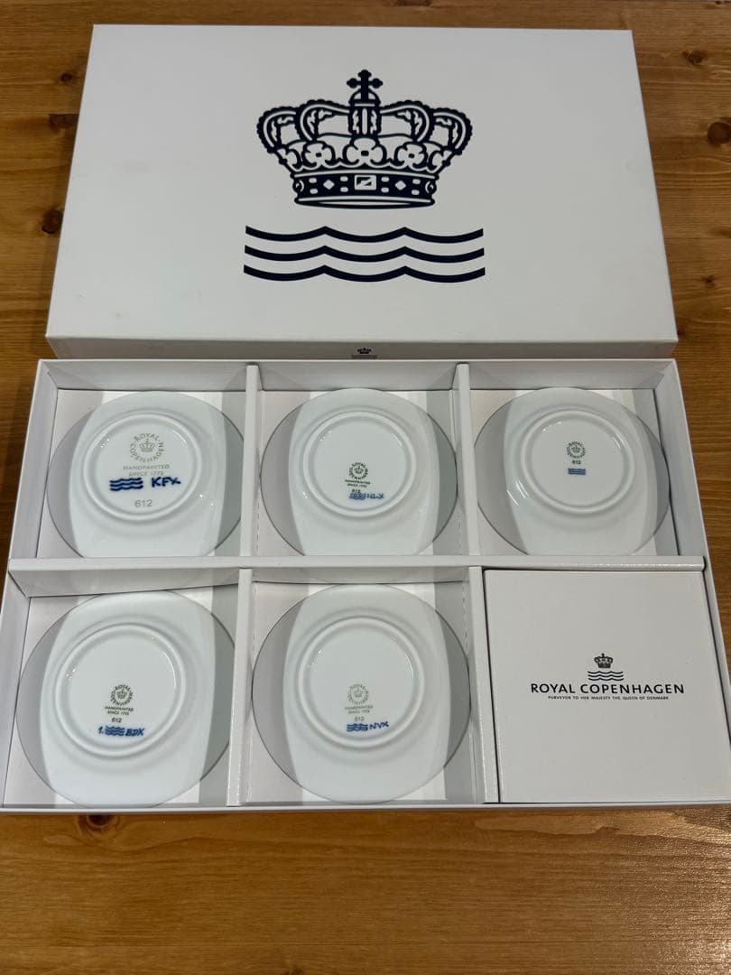 ロイヤルコペンハーゲン　ヒストリーミックス ミニプレート5柄セット
