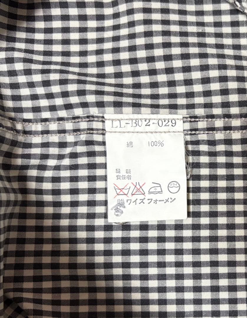 L.Q. Y’s for men オープンカラー シャツ