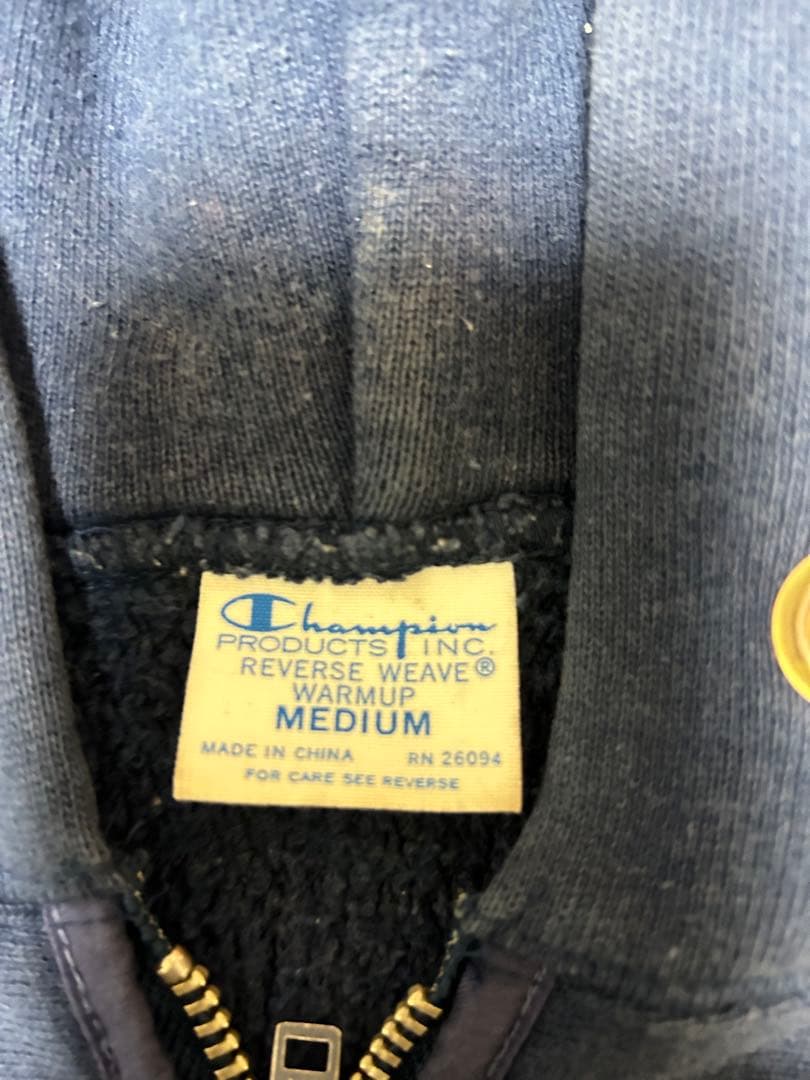 【希少!!】チャンピオン リバースウィーブ ユニバーサル製ジッパー