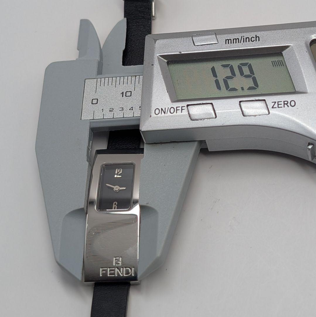 【美品】FENDI フェンディ レディース腕時計 3300L 電池交換済 稼働品