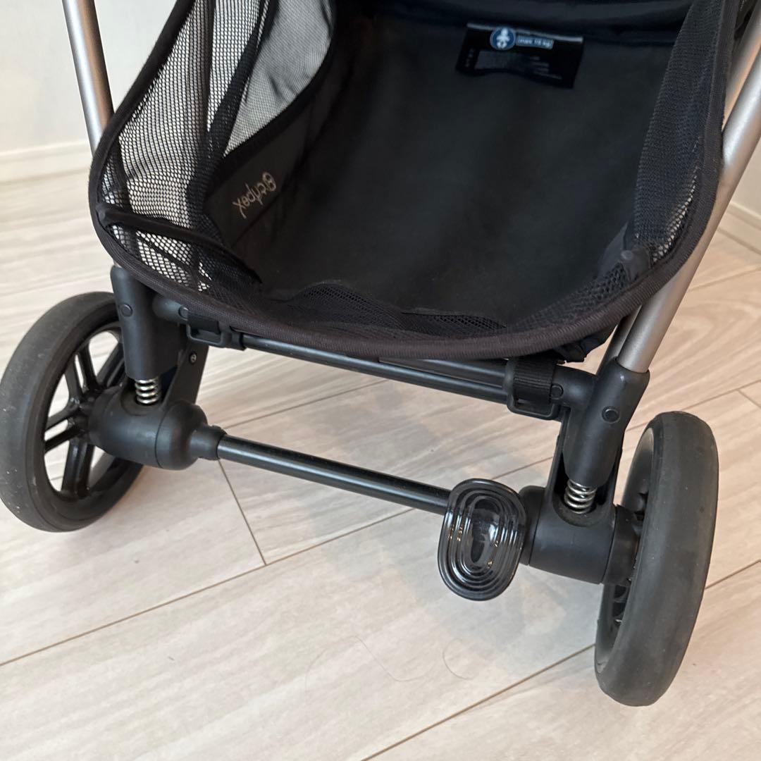 サイベックス　グレー 折りたたみ式 ベビーカー 日よけ付き　AB型