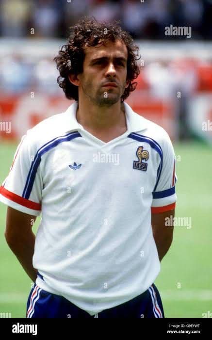 1986 フランス代表 ユニフォーム #10 PLATINI