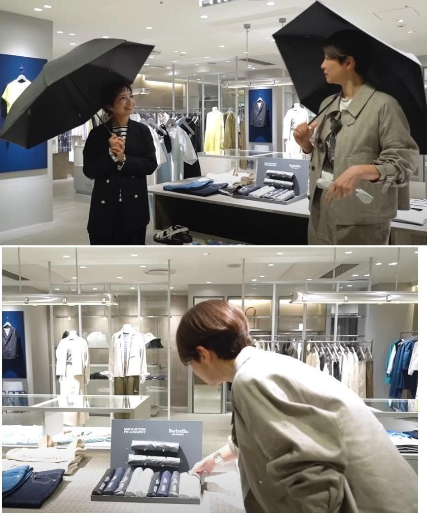 新品タグ付　MACKINTOSH PHILOSOPHY　バーブレラ　晴雨