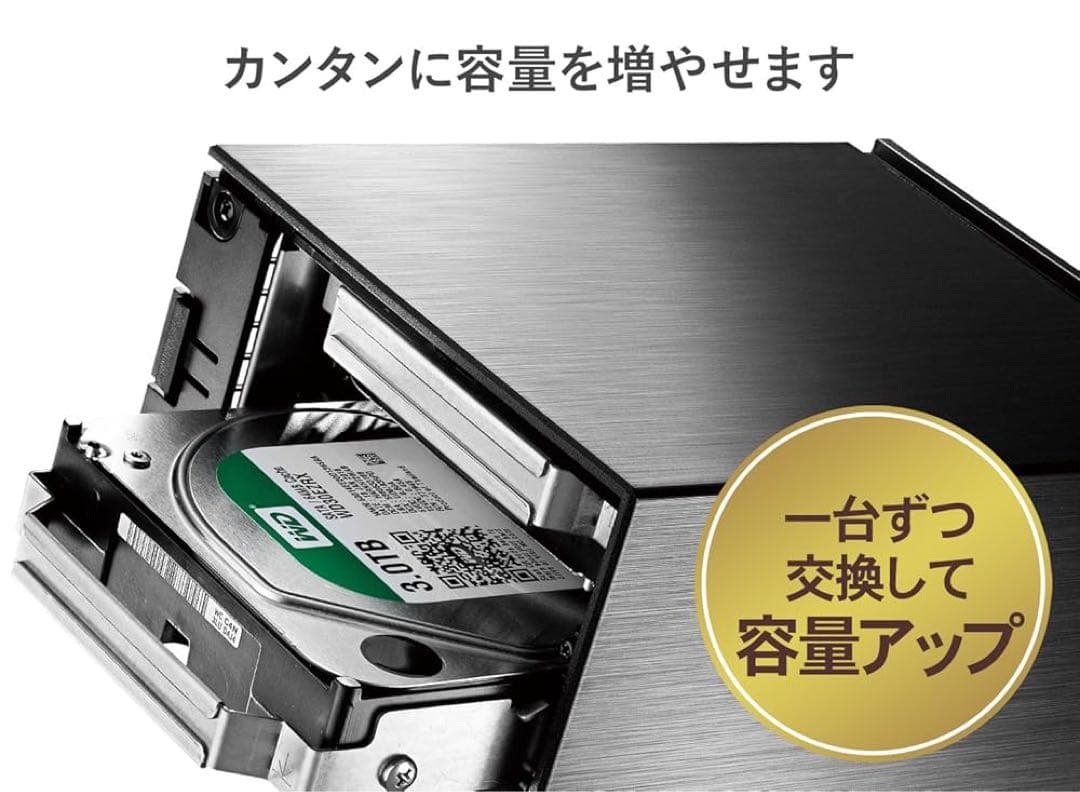 u*1様 I-O DATA HDL2-AA4/E NAS 4TB