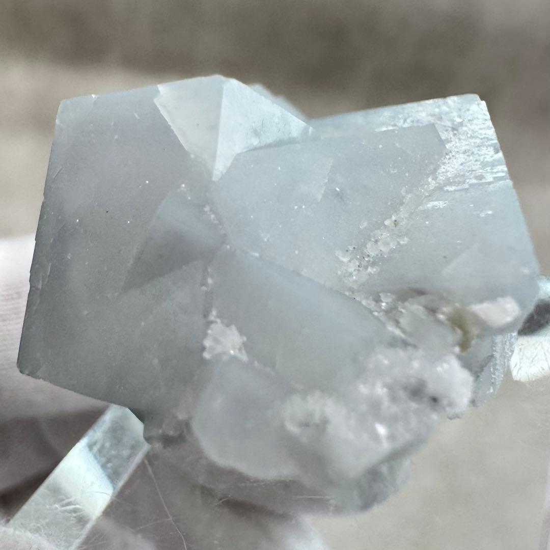 【D154】ポーセリンフローライト ヤオガンシャン 原石 鉱物 標本