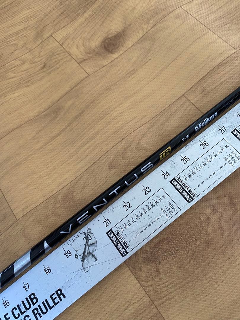 212 フジクラ　ベンタスブラックTR 7S キャロスリーブ付　ドライバー用