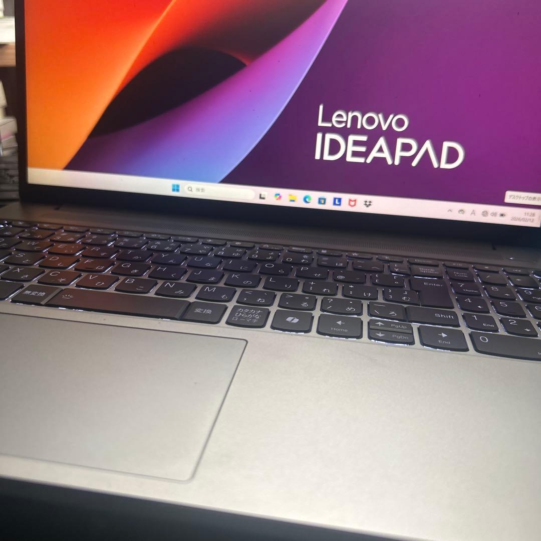 Lenovo シルバーノートPC 本体　gen9 箱無し　充電機付き