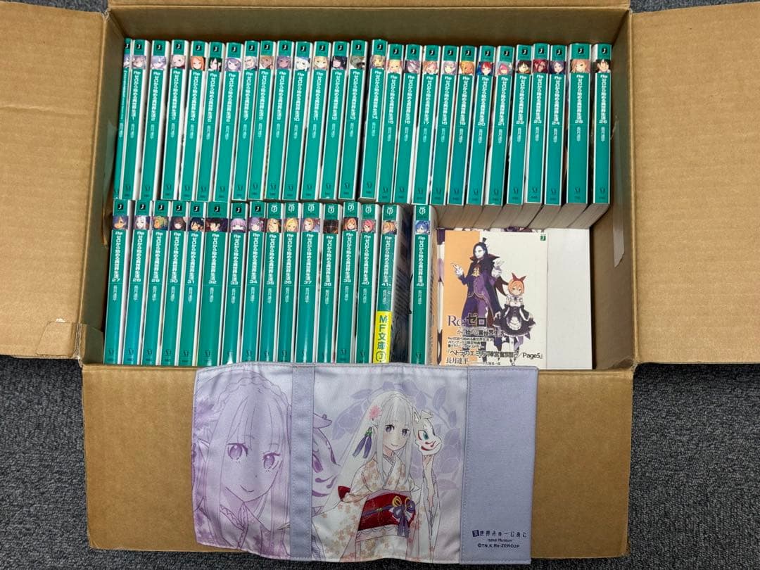 Re:ゼロから始める異世界生活42巻セット、アートワークス他