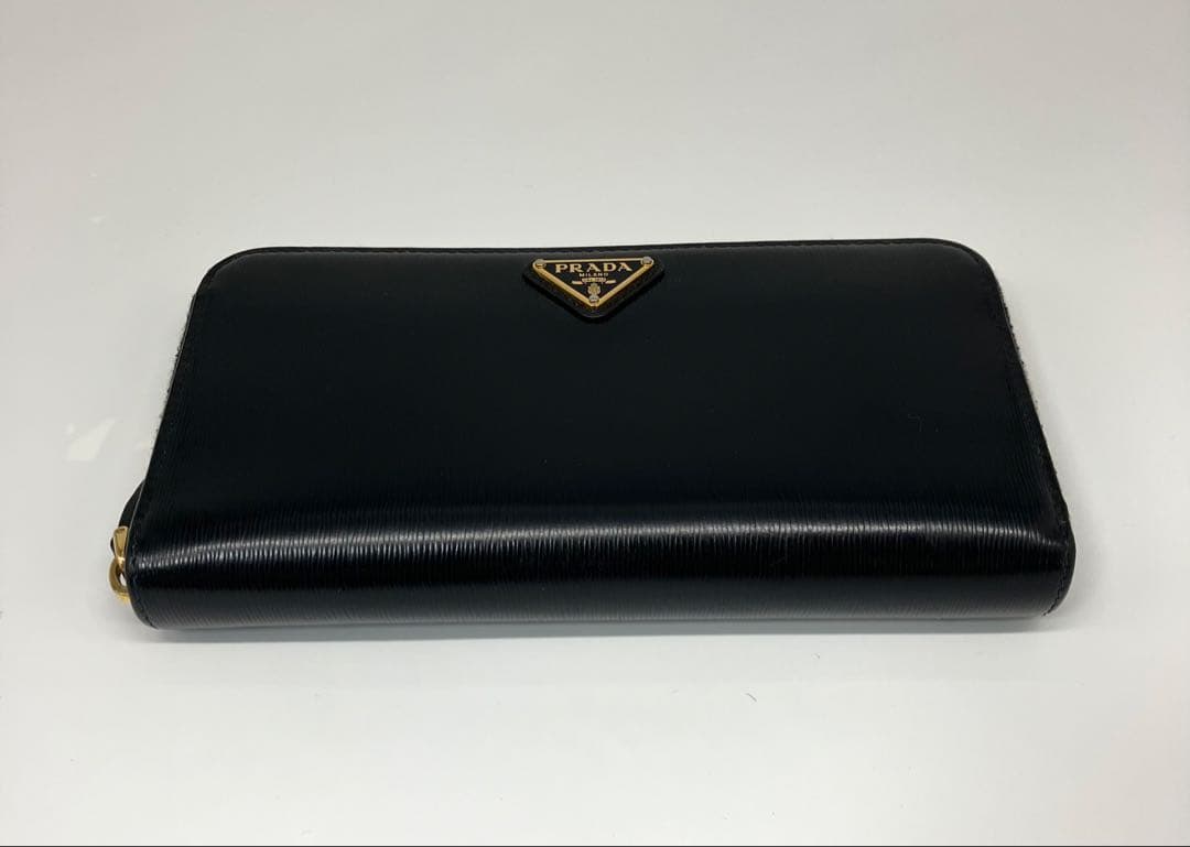 ⭐️ 極美品 プラダ ヴィッテロ ムーブ ラウンド ジップ 長財布 ブラック