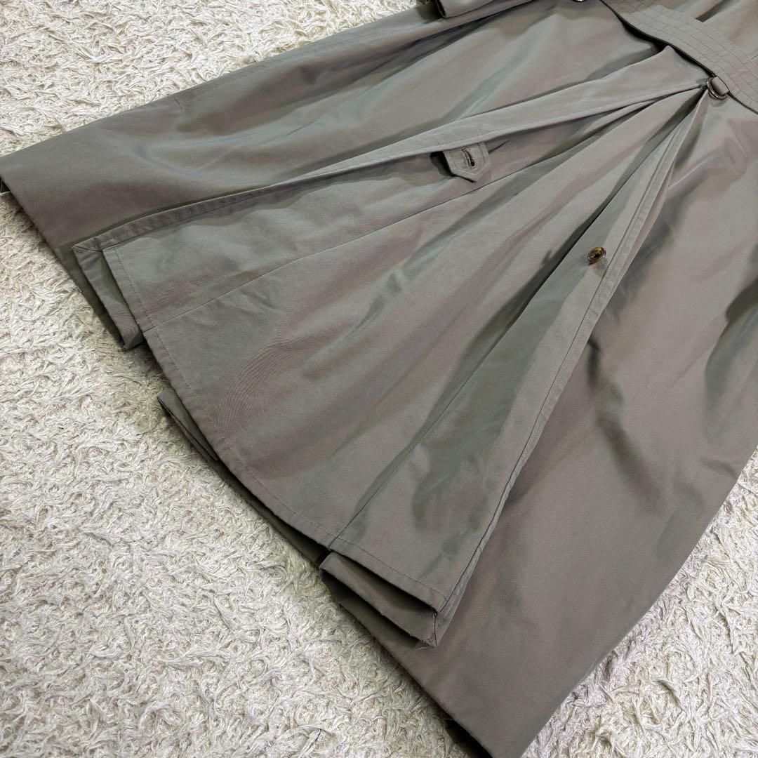 アクアスキュータム　玉虫色　イギリス製　アクア5 ベルト　トレンチコート