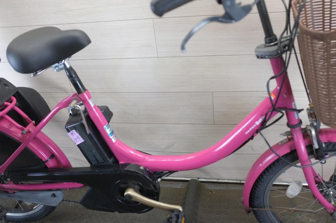 電動自転車ヤマハPAS　Babby20インチ3段　8.7Ah（4点灯）充電器あり