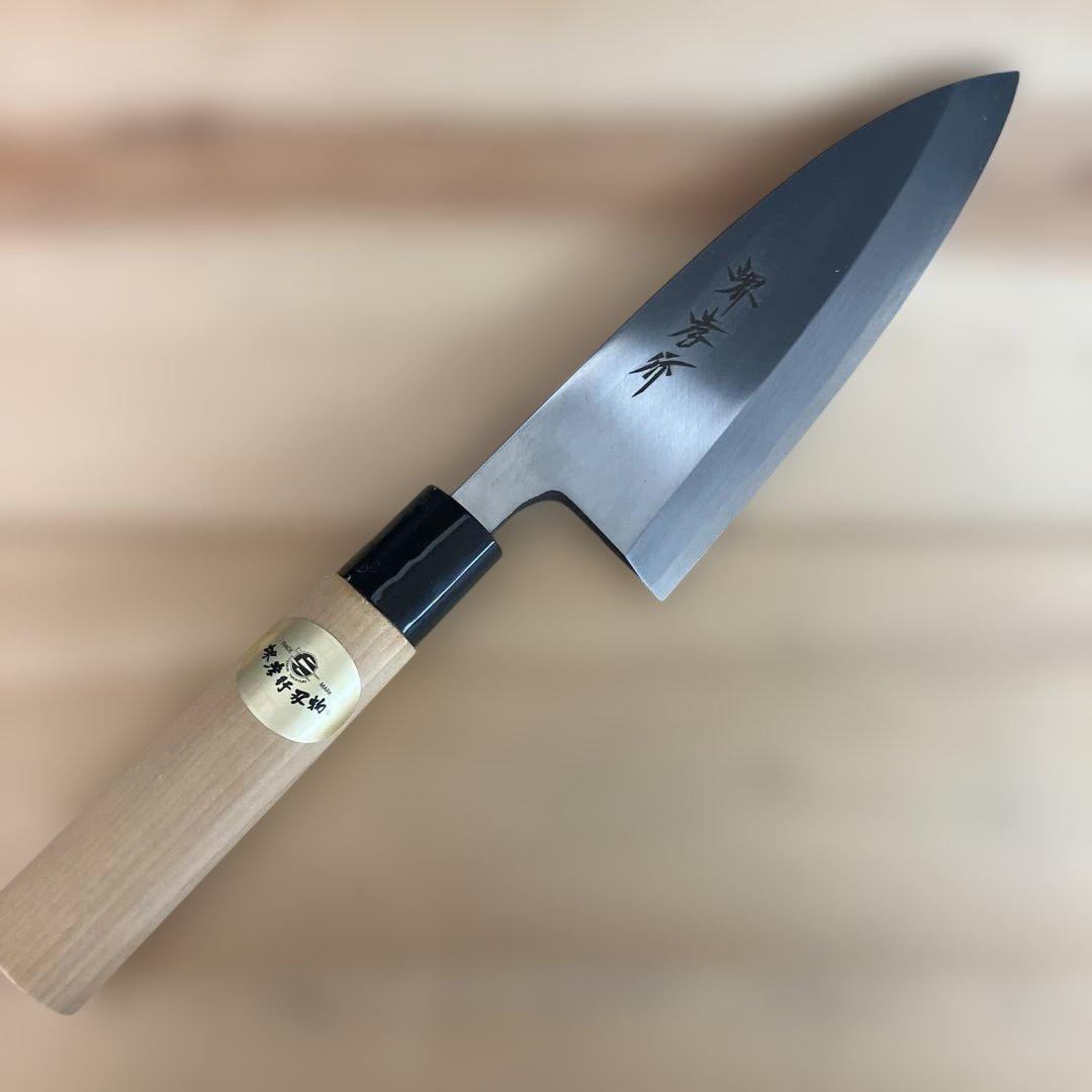 【新品未使用】堺孝行　和包丁 霞研 出刃包丁165ｍｍ