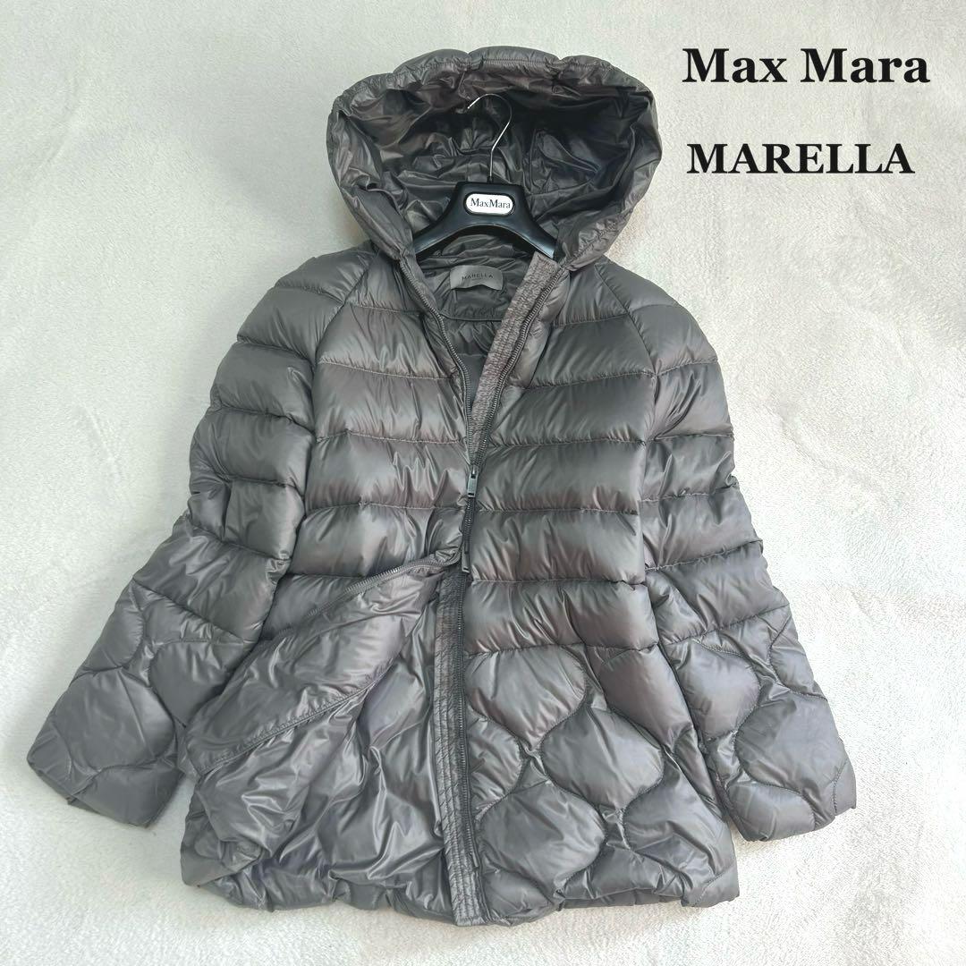 極美品✨マックスマーラ　マレーラ　軽量　キルティング　ボリュームダウンコート