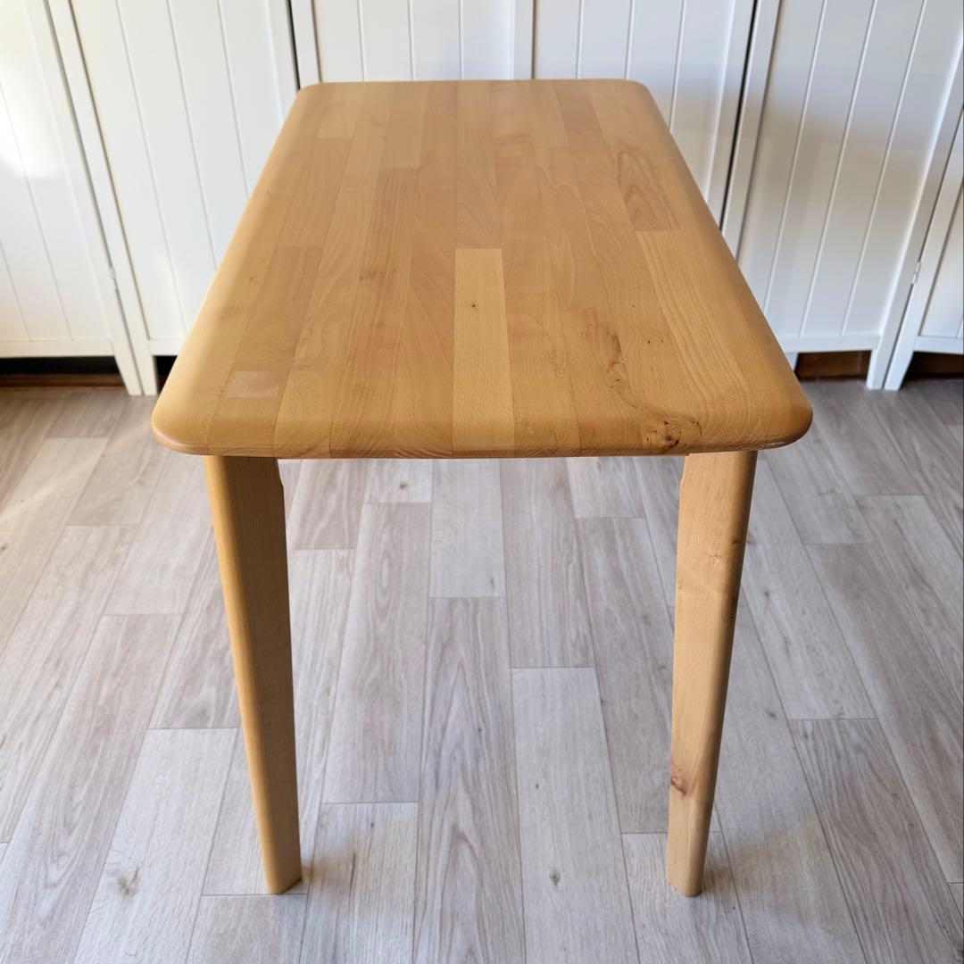 美品 ニトリ Nコレクション リビングデスク ナチュラル