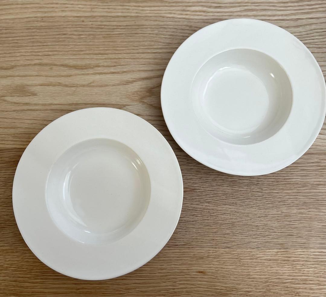 田中直純さん　スープ皿23㎝　2枚セット(入手困難)