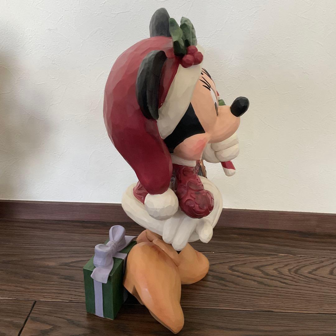 ジム ショア ディズニー ミニー　ミッキー　サンタ　置物　コストコ