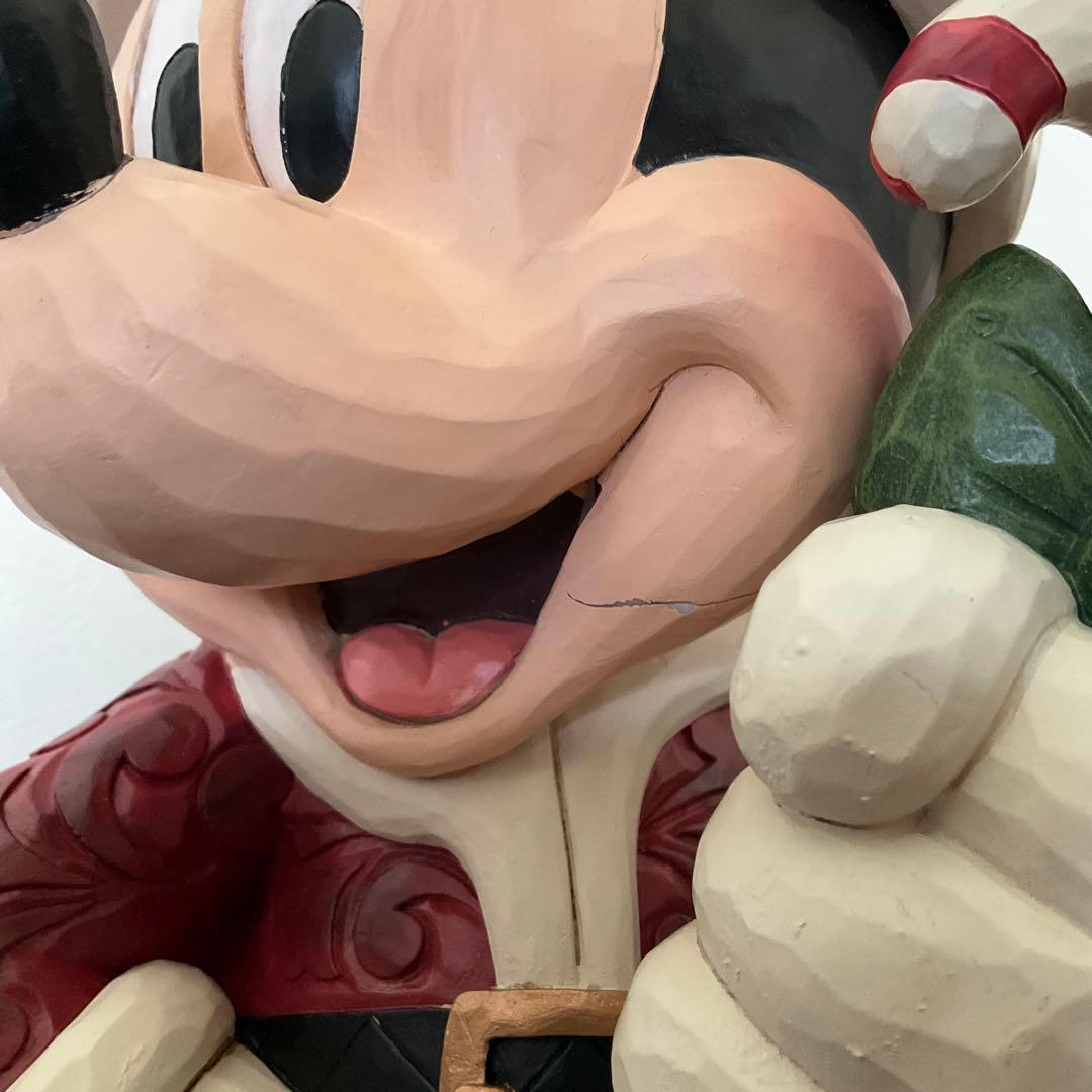 ジム ショア ディズニー ミニー　ミッキー　サンタ　置物　コストコ