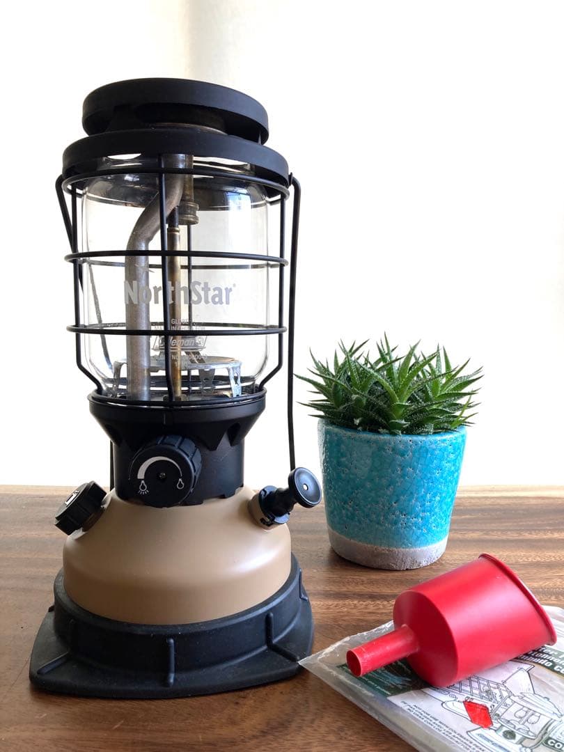 コールマン　ノーススターランタン　タンカラー　カスタム
