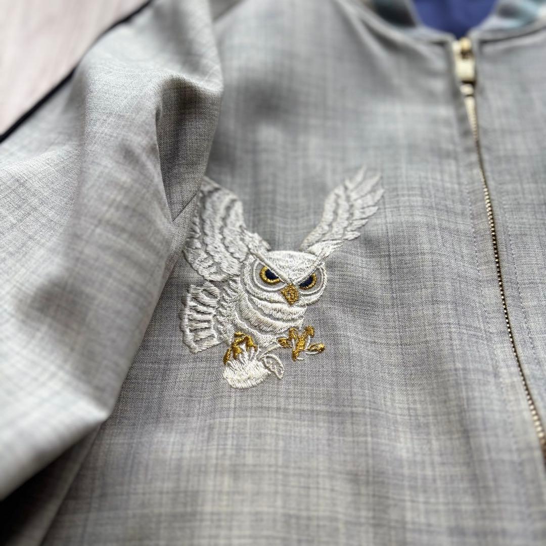 【新品購入品】A(LeFRUDE)E アレフルード スカジャン ブルゾン 刺繍