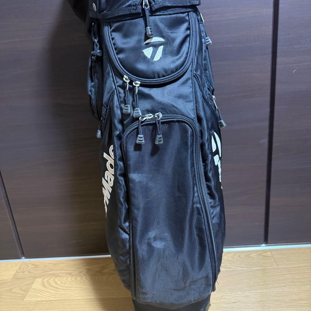TaylorMade キャディバッグ ゴルフバッグ ブラック おまけ付き