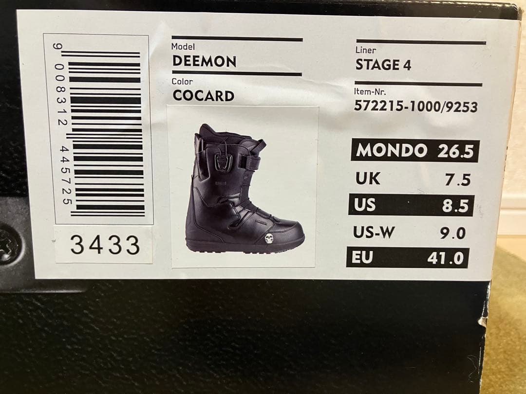 DEELUXE スノーボードブーツ ブランドンコカードモデル