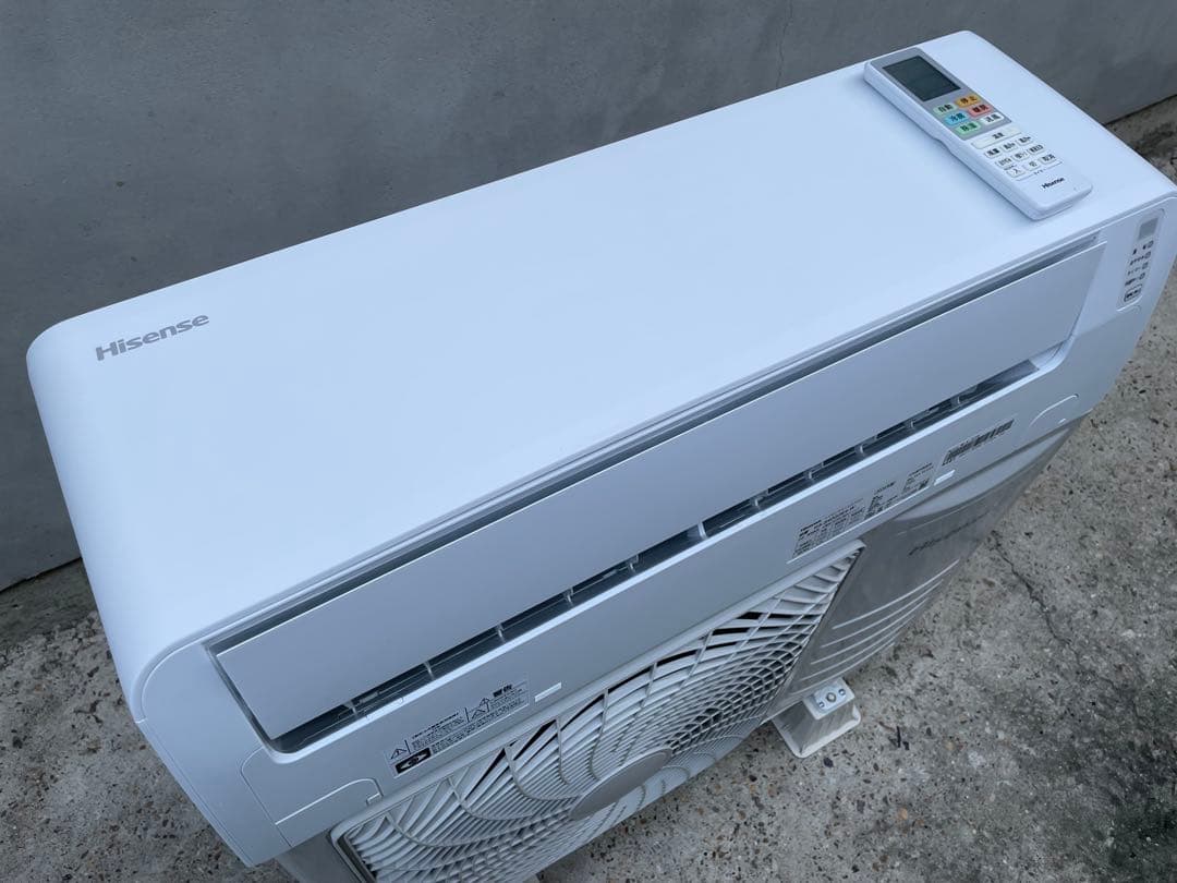 半年使用の美品　ハイセンス　14畳用エアコン　HA-S40G2E4