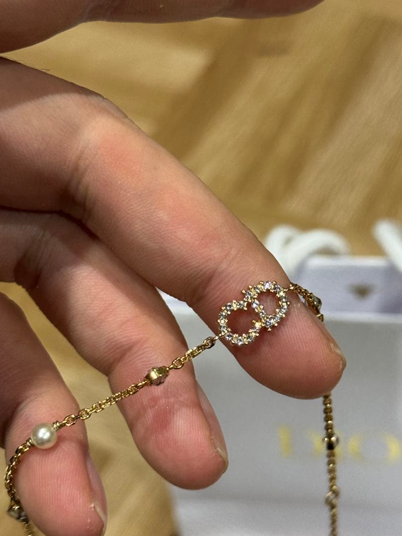 Dior ブレスレット　ゴールド