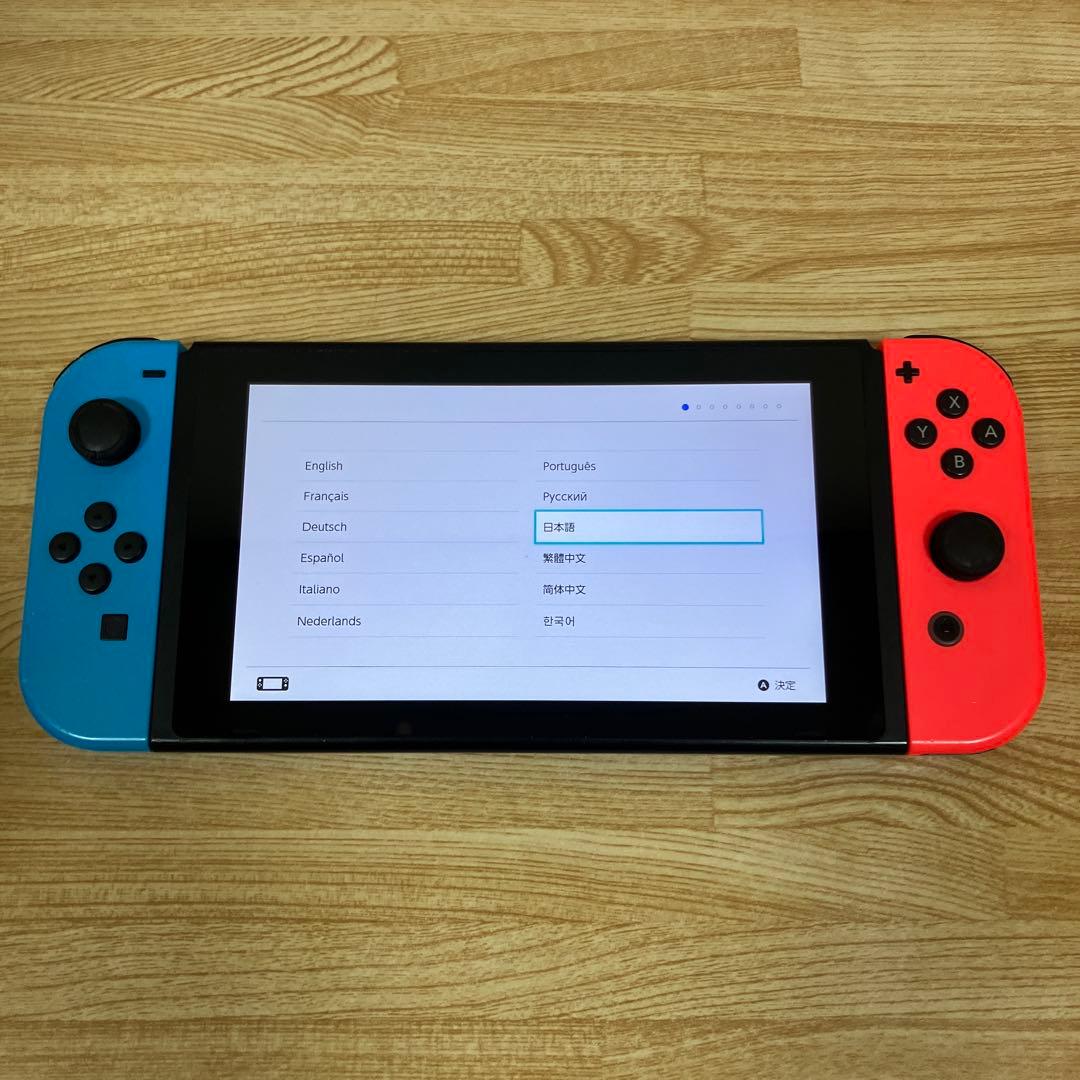 Nintendo Switch 本体 ネオンブルー/ネオンレッド