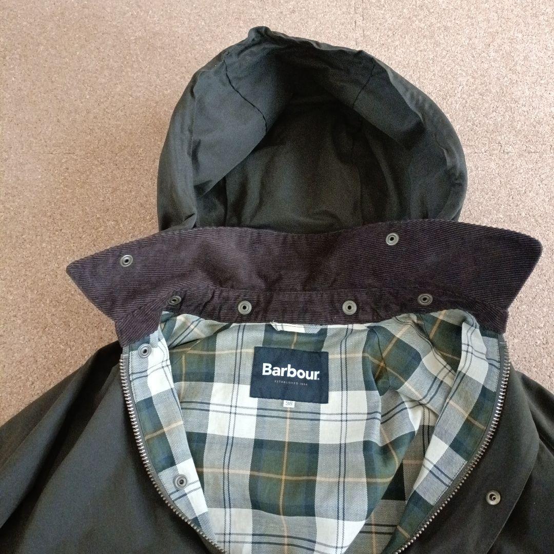 【 Barbour 】別注 EXMOOR ピーチスキンコート 38