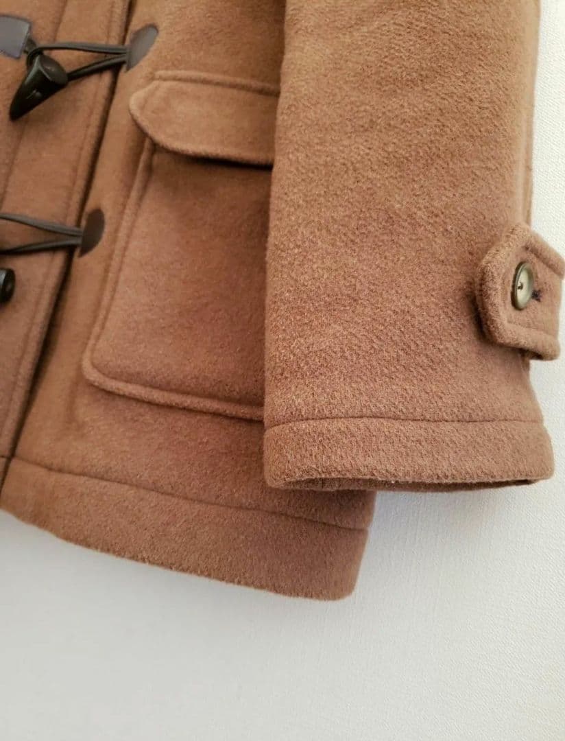 イーストボーイ ダッフルコート ブラウン 9号レディース M フード付き