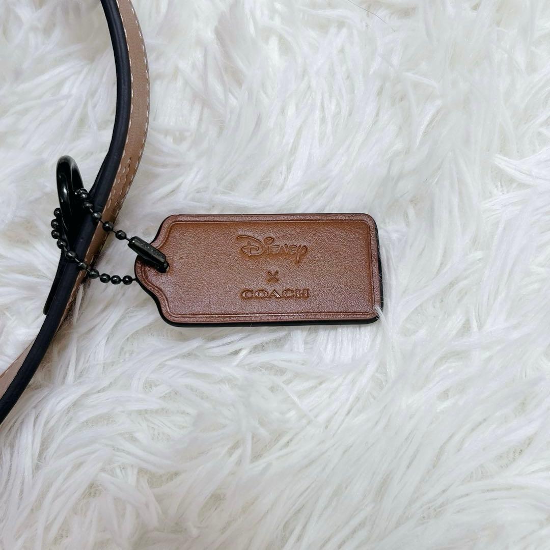 コーチ　ディズニー　レア　刺繍　シグネチャー　ボストン　ショルダー