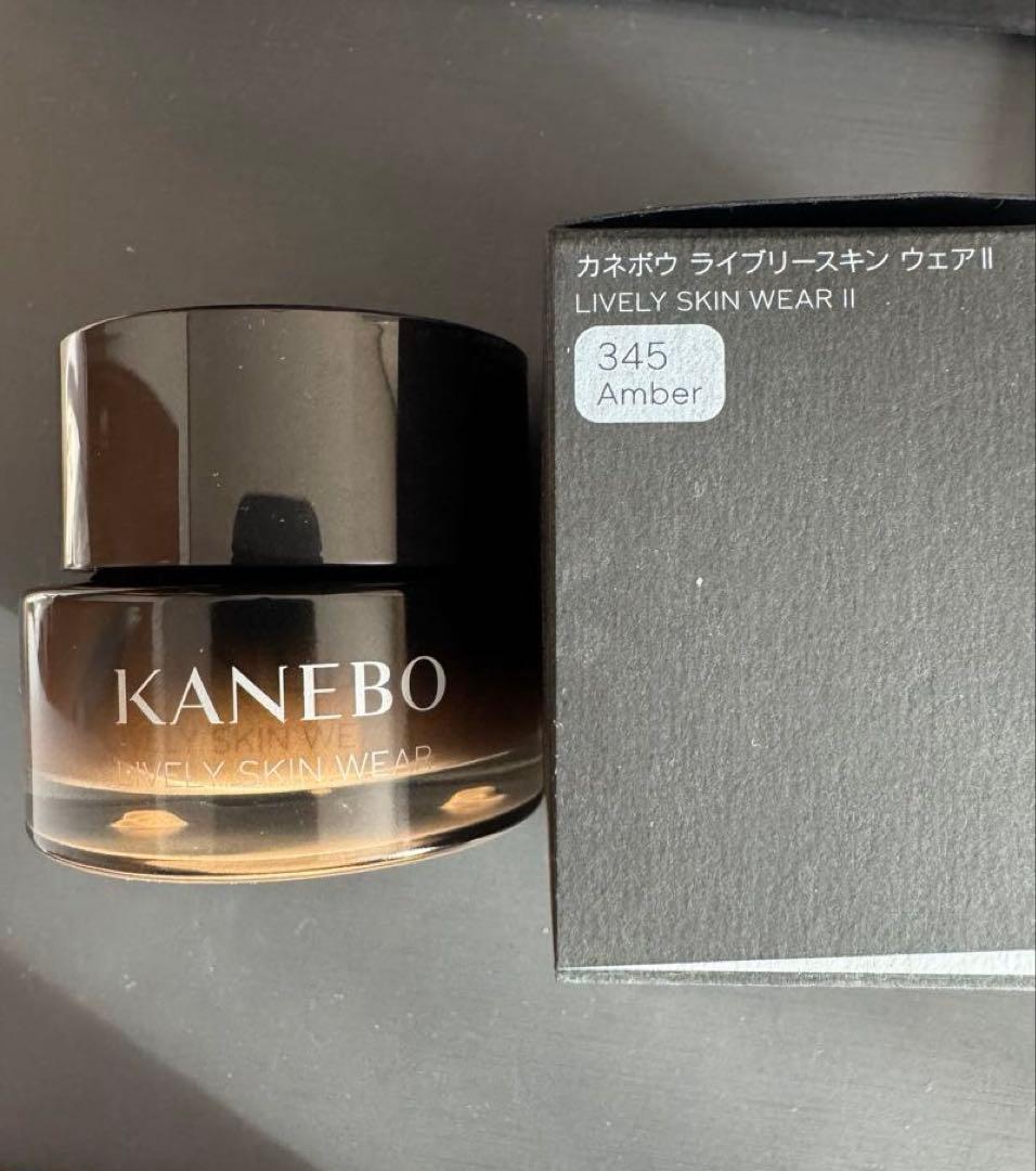 ファンデーション KANEBO LIVELY SKIN WEAR II 345 Amber