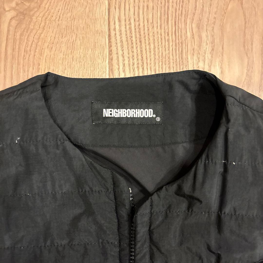 NEIGHBORHOOD ブラック キルティングジャケット　M