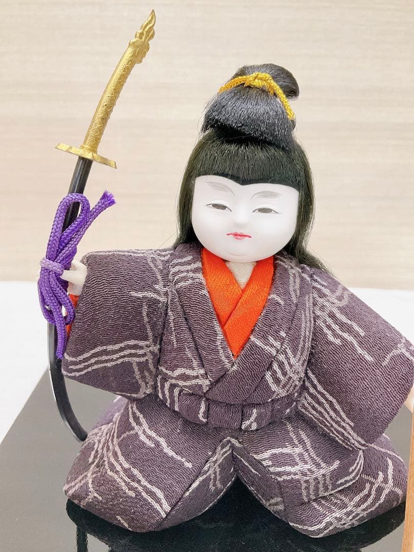 木目込み 五月飾り【豆太刀】京都くろちく 子どもの日 端午の節句 五月人形 新品