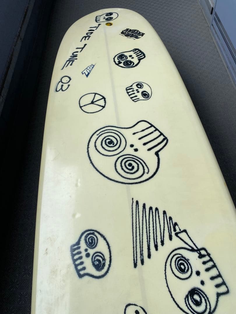 ★送料込　サーフボード　ロングボード9f ハードケース付