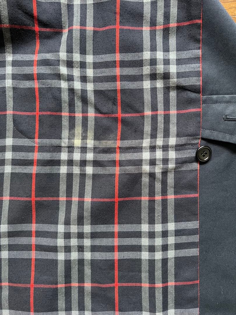 【英国製】Burberrys’ トレンチコート80〜90sヴィンテージ ネイビー