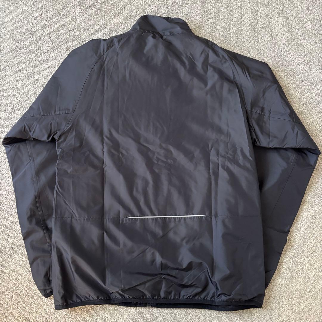 廃盤品！新品ASICS ウインドブレーカー 上下セット 黒 ジャージ Sサイズ