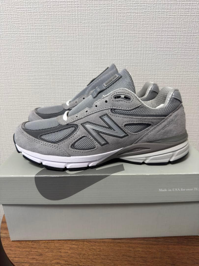 new balance 990v4 グレー 27.0cm