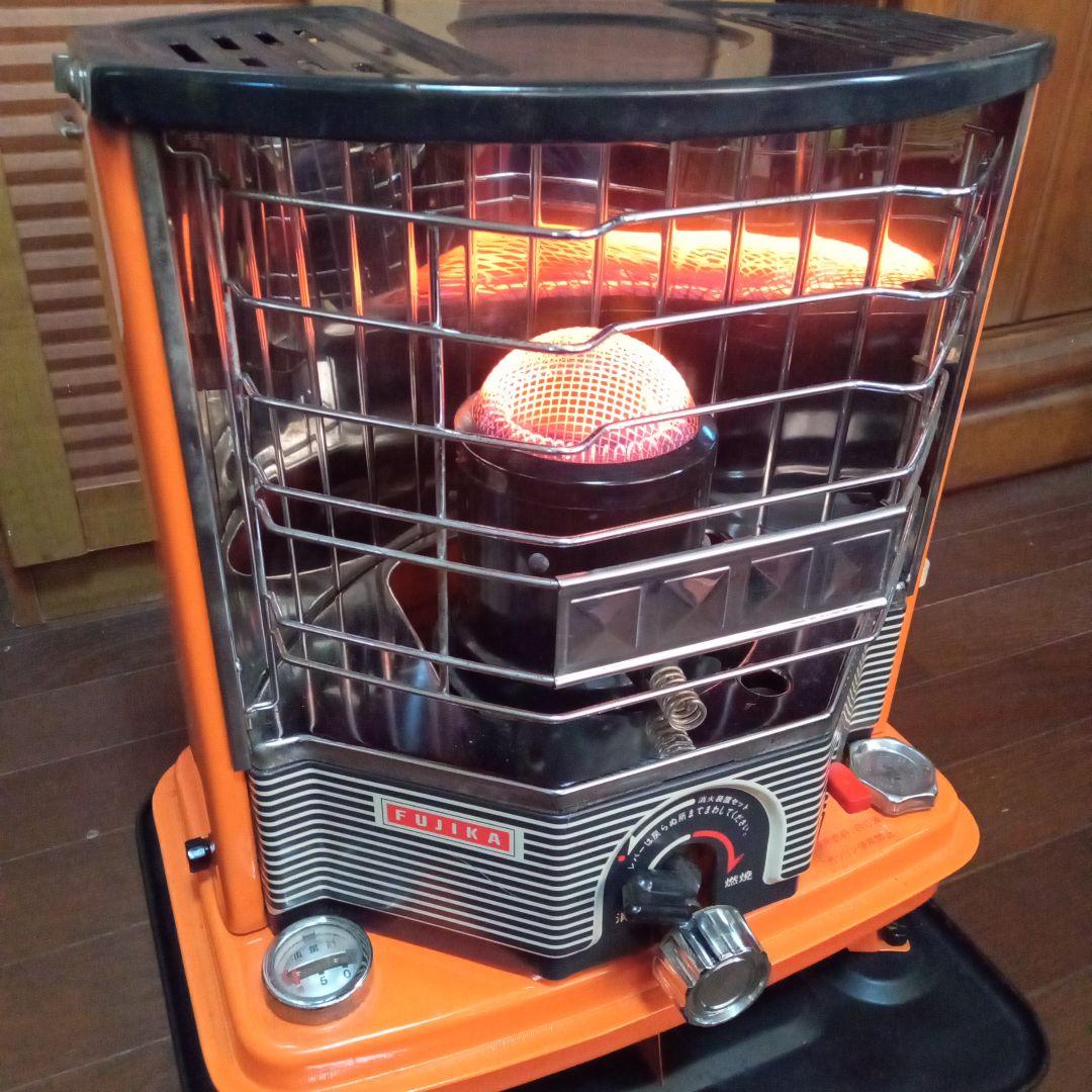 フジカ石油ストーブ(14）ＫＳＧ―１ ヤング　昭和レトロ電子点火OK！美品です