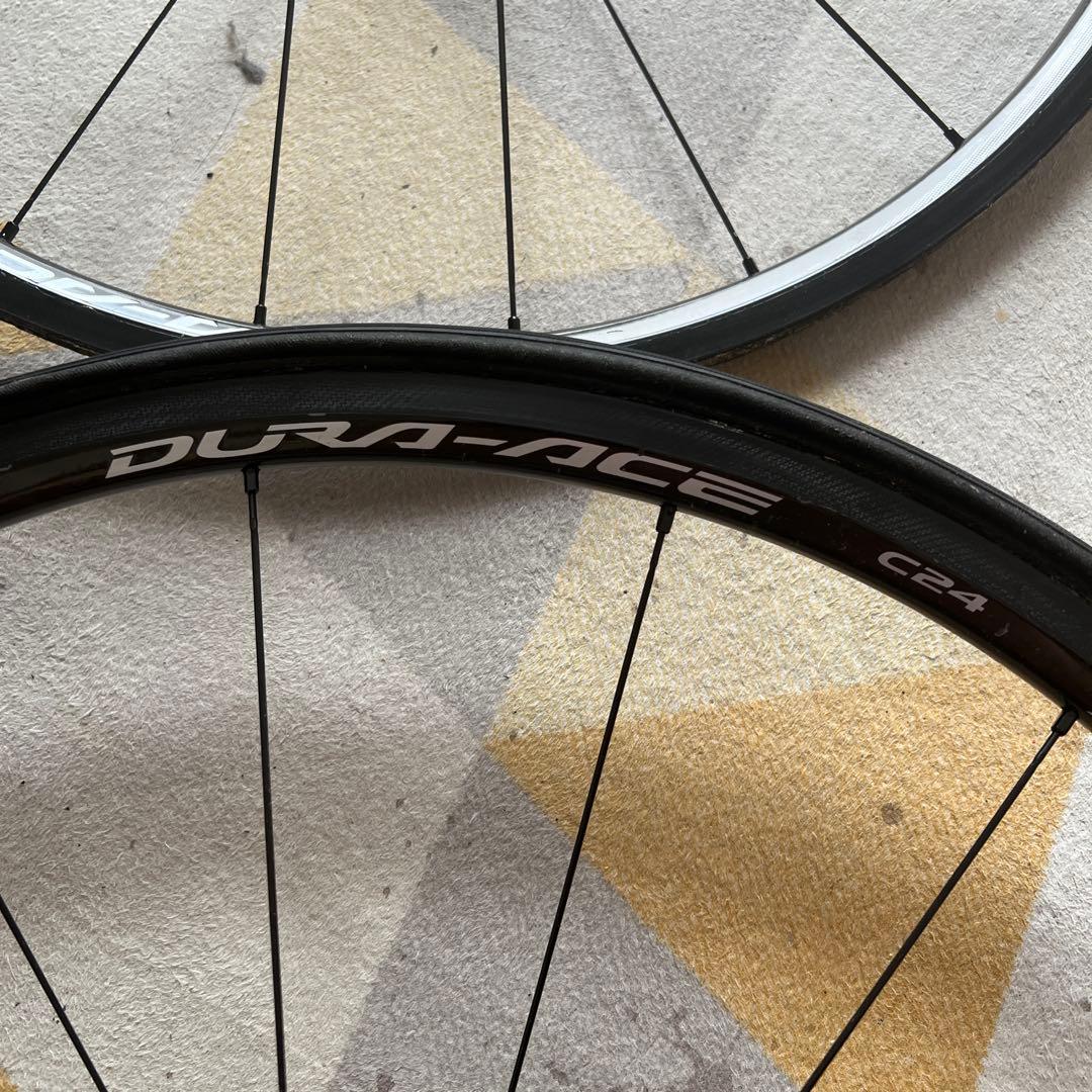 SHIMANO DURA-ACE C24 カーボンチューブラーホイール