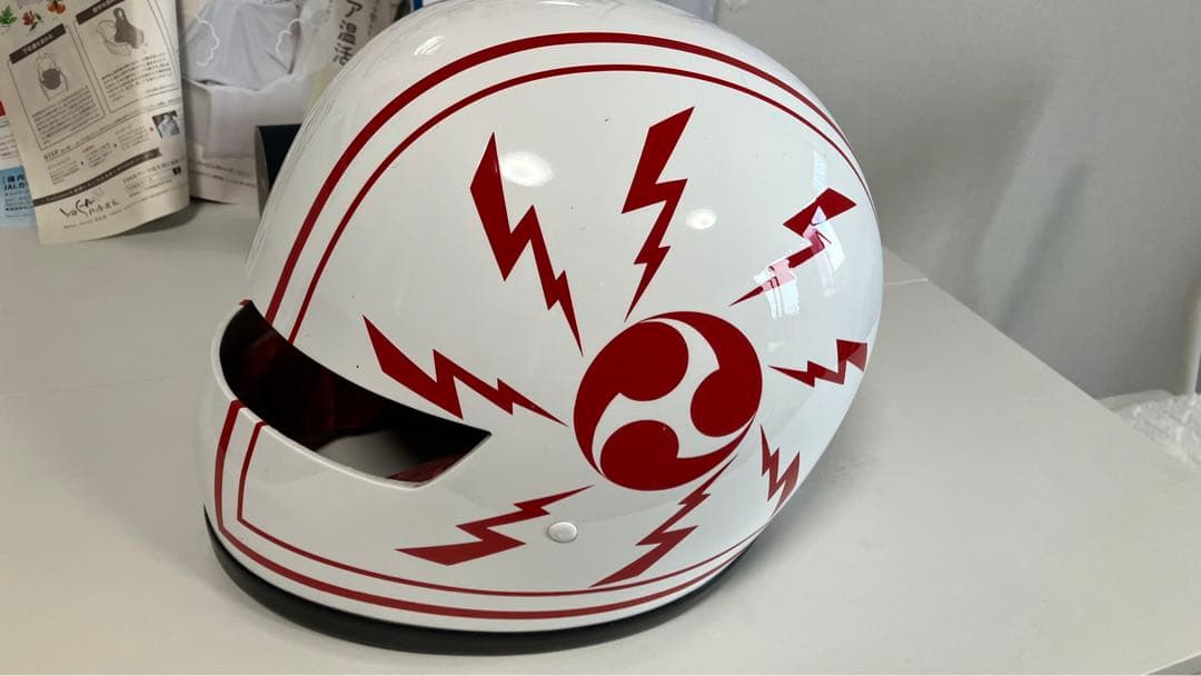 族ヘル ホワイト/レッド