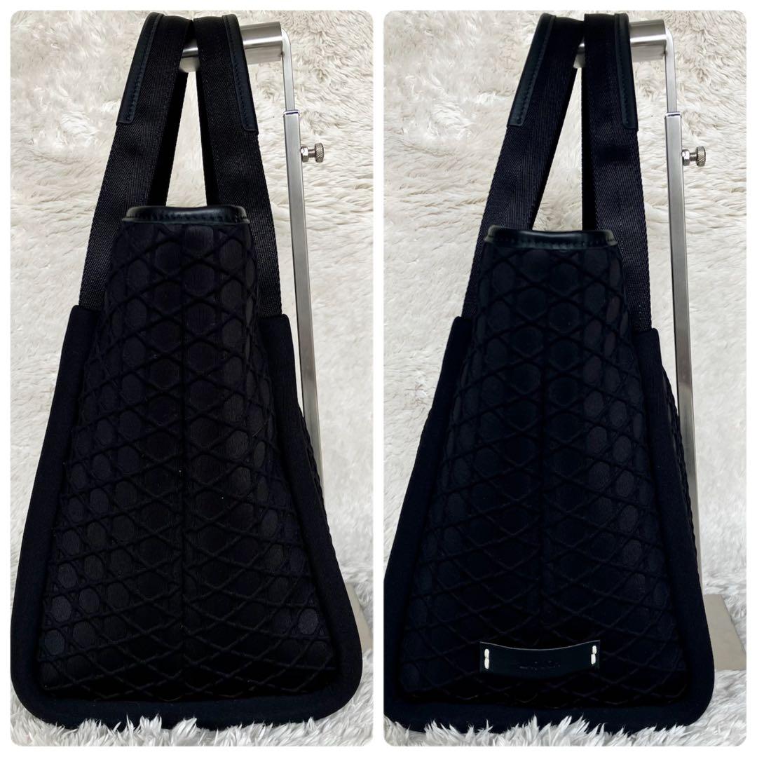 【極美品】LAQUOH　ラクーオ　トートバッグ　Sサイズ　ブラック　撥水加工