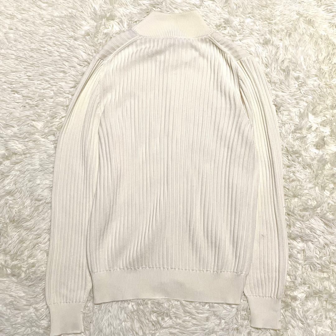 極美品 Brioni コットンカーディガン リブニット イタリア製 48 M