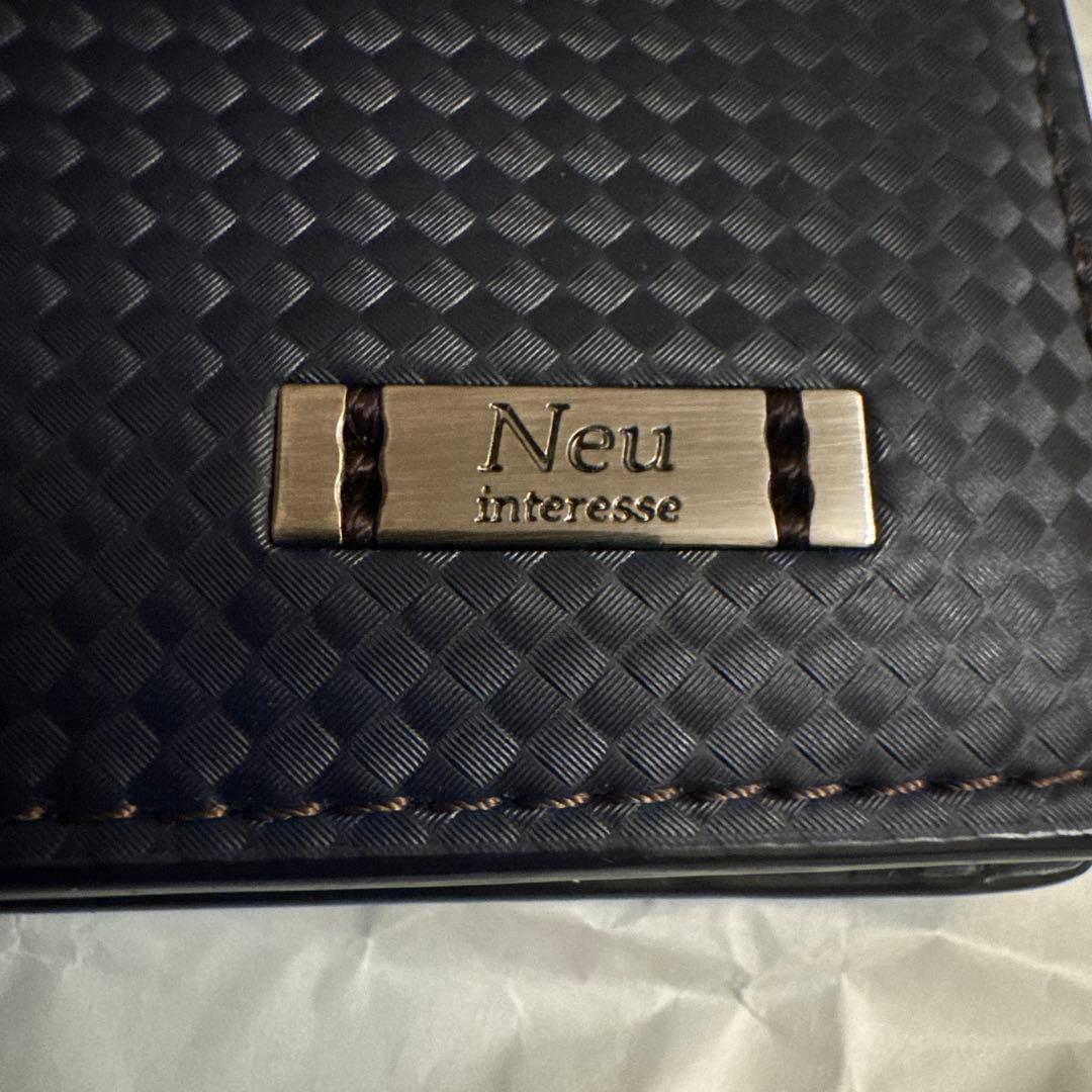 【ノイインテレッセ】二つ折り財布(小銭入れ付き札入)