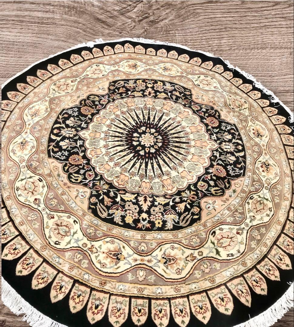 ペルシャウールラウンドラグ/サイズ:260cm…..123pd.