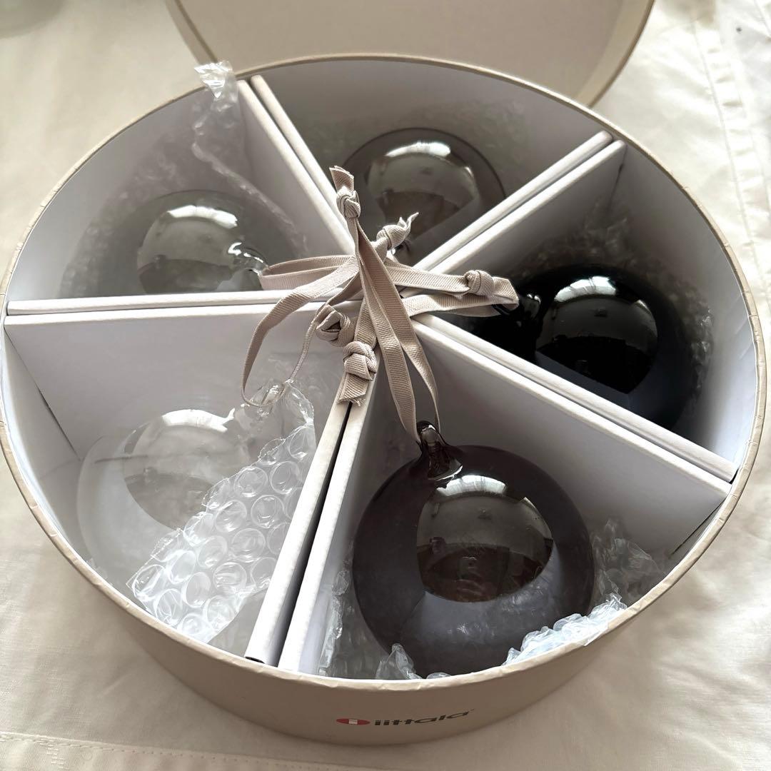 イッタラ　オーナメント　クリスマス　ハロウィン　ガラス　 ブラック