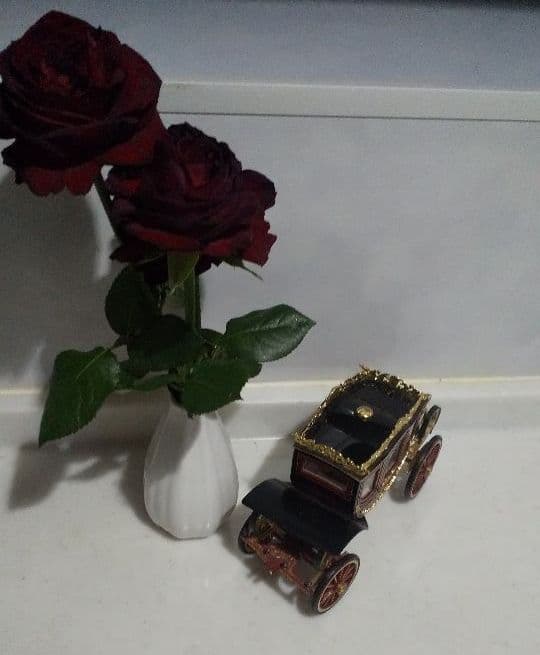 アンティーク昭和天皇馬車フィギュアロイヤルキングダム