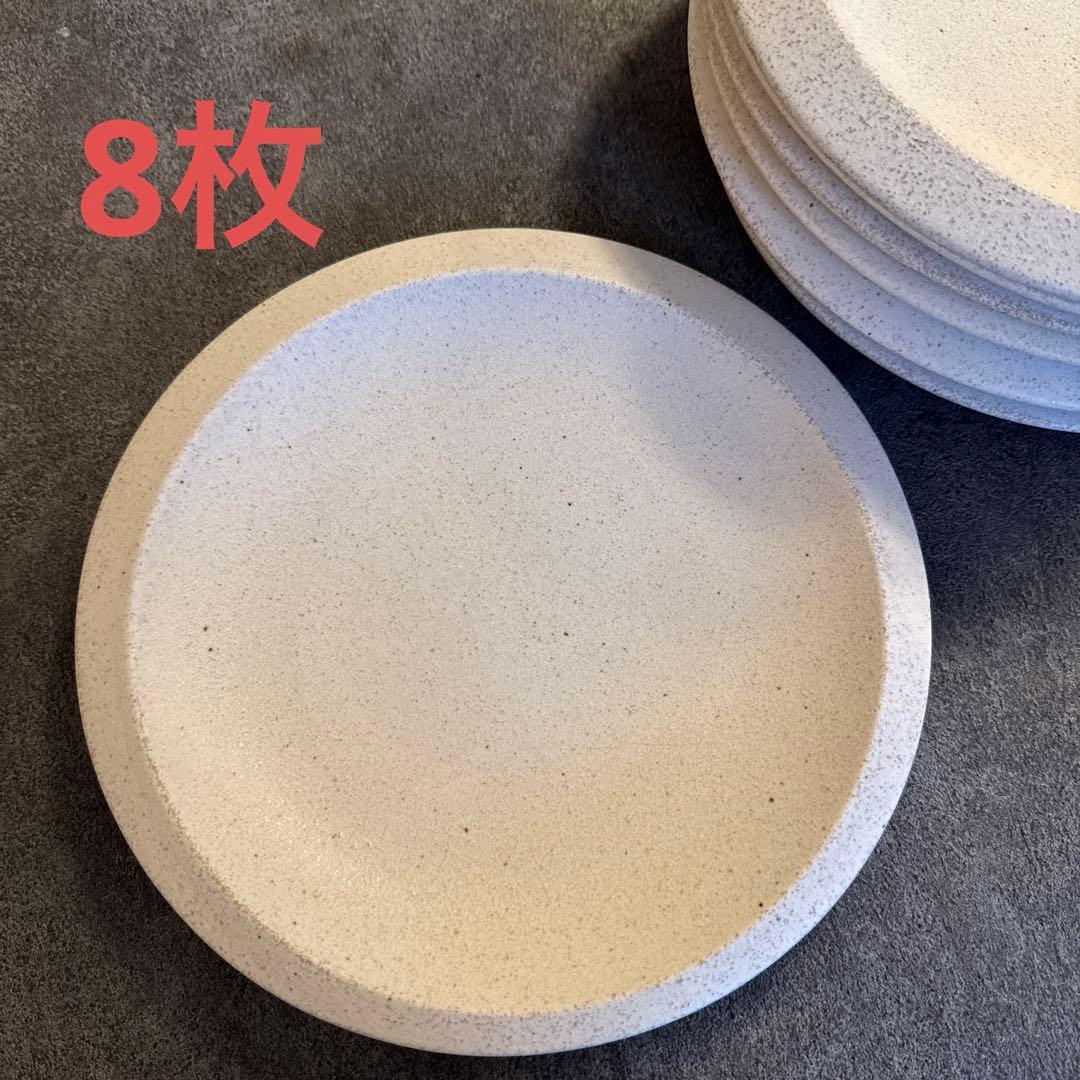 イタリアン・フレンチ業務用食器　ディナープレート　8枚セット